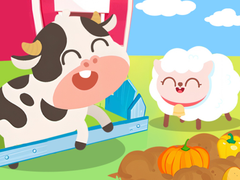 Jwèt Timoun Happy Farm Dudu sou entènèt