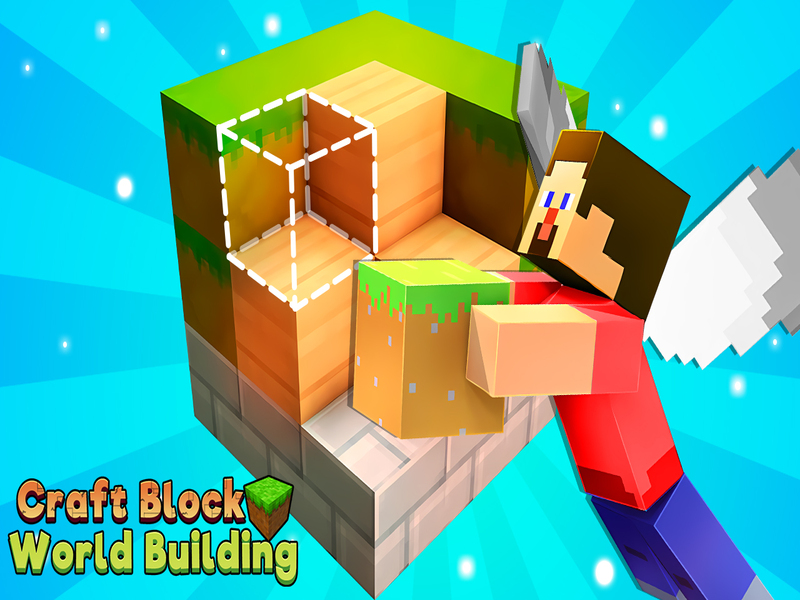 Jwèt Building Mondyal blòk Craft sou entènèt