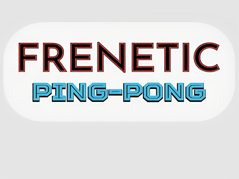 Jwèt Frenetik ping pong sou entènèt