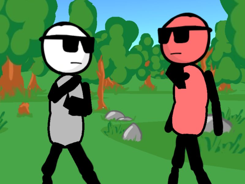 Jwèt Stickman zam- mwens batay sou entènèt