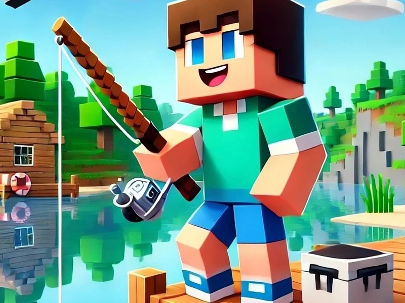Jwèt Lapèch noob plezi sou entènèt