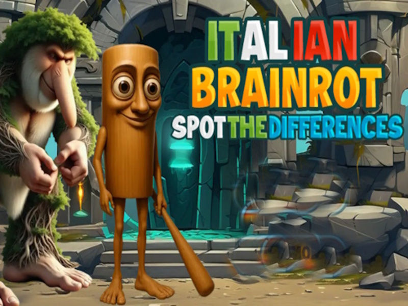 Jwèt Italyen Brainrot tach diferans ki genyen yo sou entènèt