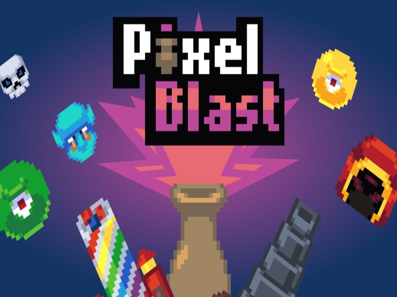 Jwèt Pixel eksplozyon sou entènèt